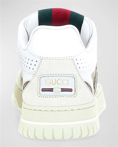 gucci reweb|Gucci reweb leather sneakers.